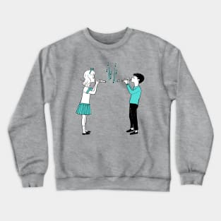 Jamming on Flutes Crewneck Sweatshirt